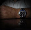 Relógio Masculino de Aço Magister Blue GMT Master Il