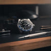 Relógio Masculino de Aço Magister Blue GMT Master Il