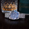 Relógio Masculino de Aço Magister Blue GMT Master Il